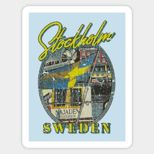 Stockholm, Sweden 1985 Sticker